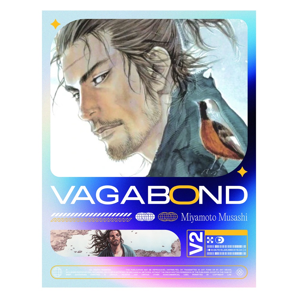Vagabond V2, poster by Ethan Z. Lalla (2024), Trinidad and Tobago