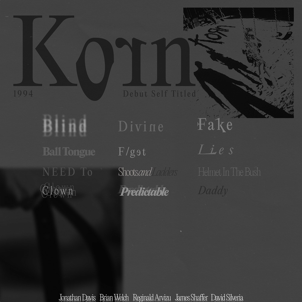 Korn / Blind, tracklist by Ethan Z. Lalla (2024), Trinidad and Tobago